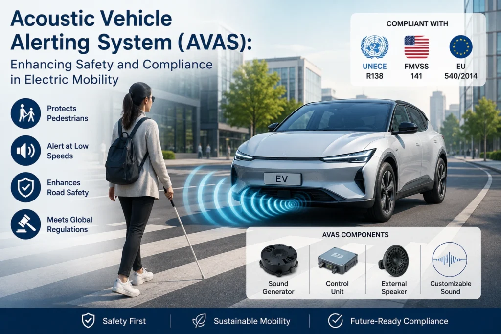 Acoustic Vehicle Alerting System (AVAS): Enhancing Safety and Compliance in Electric Mobility