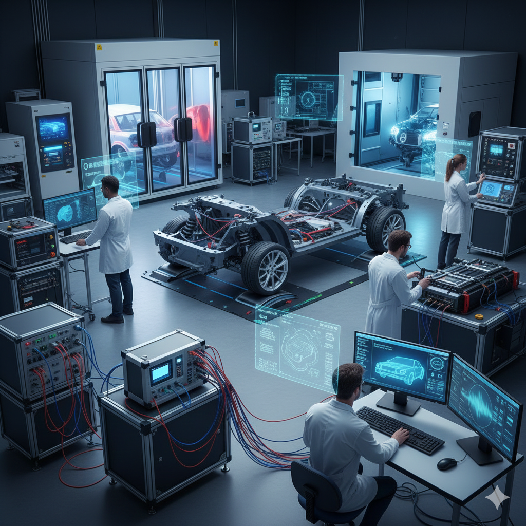 Vehicle R&D Testing Instruments Pune