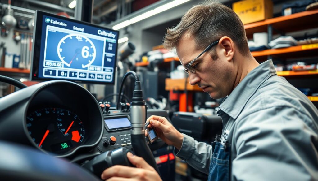 speedometer calibration process speedometer calibration process