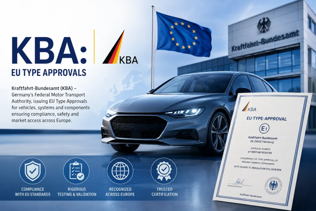 KBA EU Type Approvals